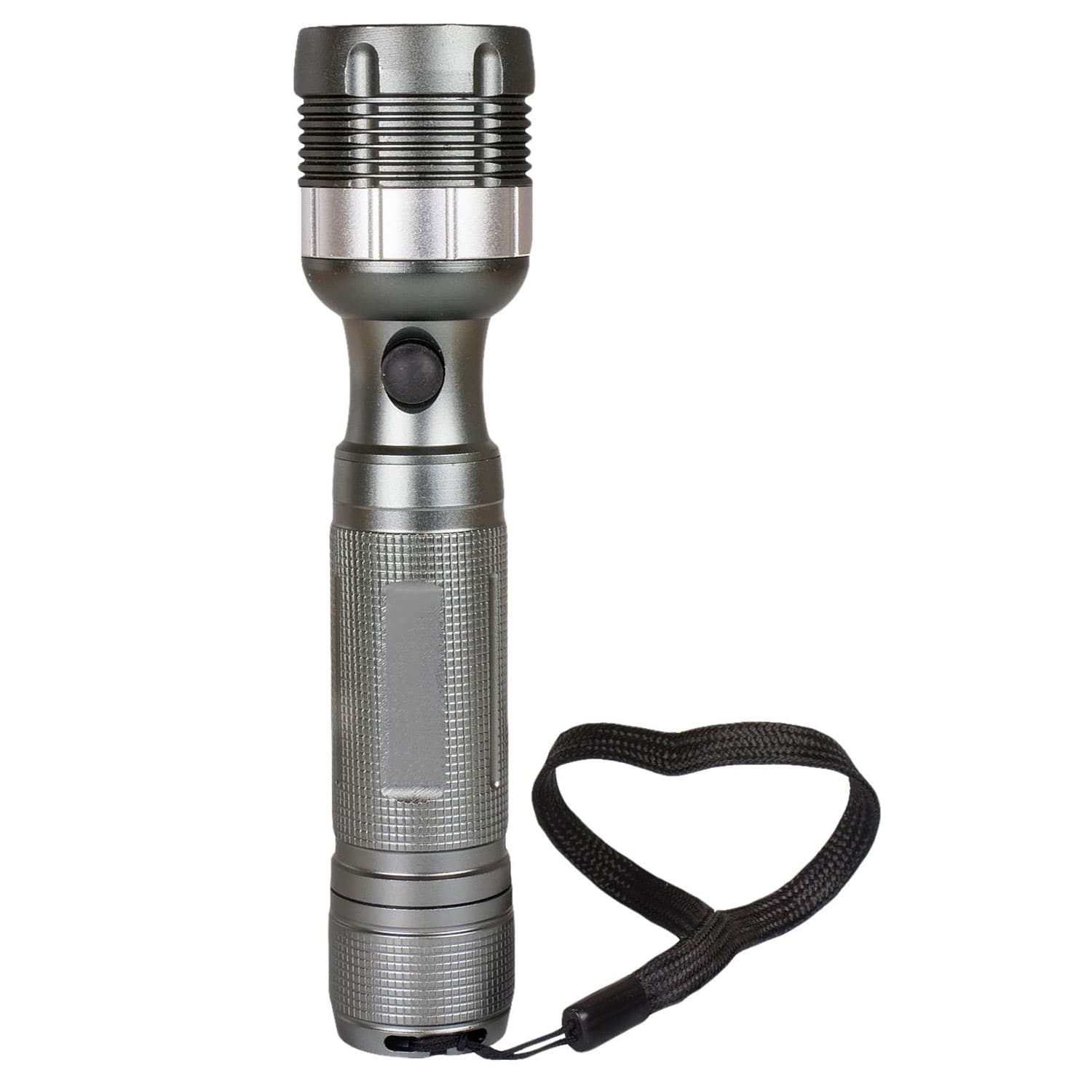 Lampe de poche en aluminium à zoom LED 3 watts max. 170 lumens, piles incluses, fonction zoom, molette de mise au point