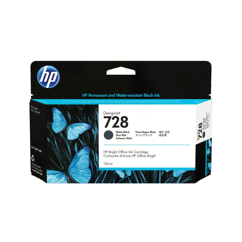 Cartouche d'encre HP 728 Noir